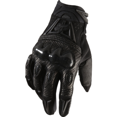 Мотоперчатки Fox Bomber Glove Black/Black фото в интернет-магазине FrontFlip.Ru