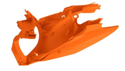 RTech Боковины задние с корпусом возд. фильтра KTM SX/SXF 13-15 # SX250 13-16 # EXC-EXCF 12-16 оранжевые (moto parts) фото в интернет-магазине FrontFlip.Ru