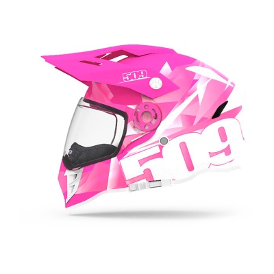 Шлем 509 Delta R3 Fidlock® Pink фото в интернет-магазине FrontFlip.Ru