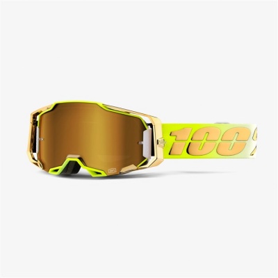 Очки 100% Armega Goggle Feelgood / True Gold Lens фото в интернет-магазине FrontFlip.Ru
