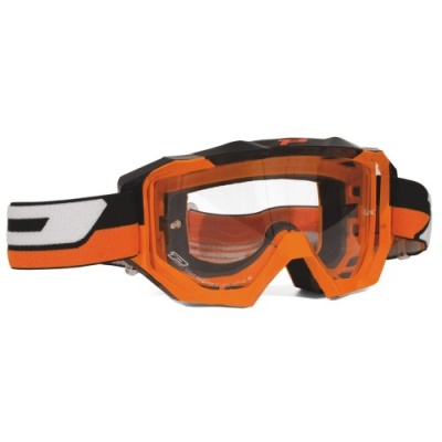 PROGRIP Маска / очки кроссовые TOP GOGGLES 3200 с линзой хамелеон оранжевый фото в интернет-магазине FrontFlip.Ru