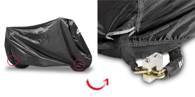 GIVI Чехол для мотоцикла XL фото в интернет-магазине FrontFlip.Ru