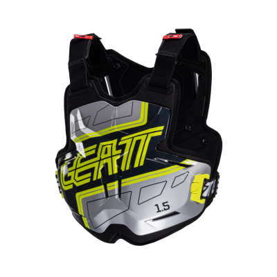 Защита панцирь Leatt Chest Protector 1.5 Torque Steel фото в интернет-магазине FrontFlip.Ru