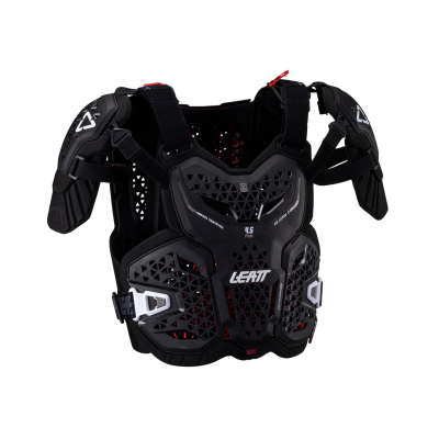 Защита панцирь Leatt Chest Protector 4.5 Pro Evo Black фото в интернет-магазине FrontFlip.Ru