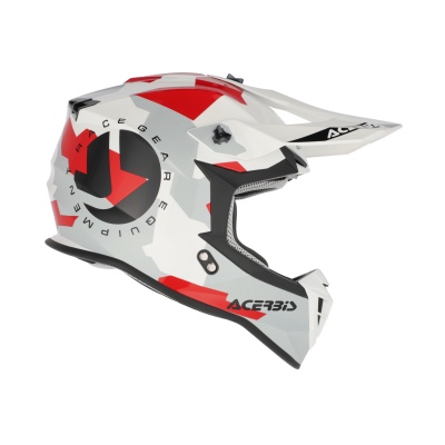 Шлем Acerbis LINEAR 22-06 White/Grey фото в интернет-магазине FrontFlip.Ru