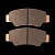 [PULLER] Тормозные колодки синтетические PL004 Sintered