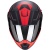 [SCORPION EXO] Мотошлем ADX-1 TUCSON, цвет Черный Матовый/Красный Матовый/Карбон фото в интернет-магазине FrontFlip.Ru