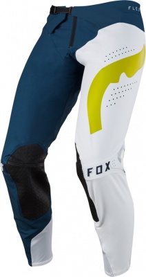 Мотоштаны Fox Flexair Hifeye Pant Navy/White фото в интернет-магазине FrontFlip.Ru