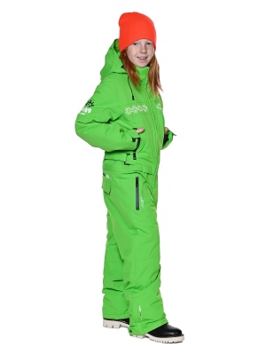 SNOW HEADQUARTER Снегоходный комбинезон для девочки T-9061 Салатовый фото в интернет-магазине FrontFlip.Ru